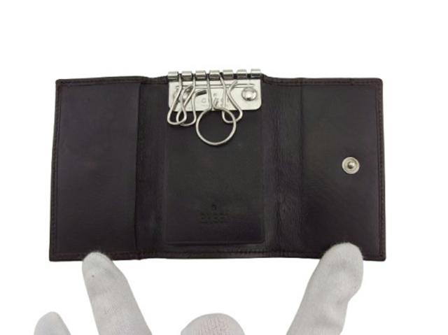 【30％OFF★週末タイムセール】グッチ GUCCI キーケースＧＧキャンバス シェリーライン ベージュ×ブラウン系 レディース 中古_4