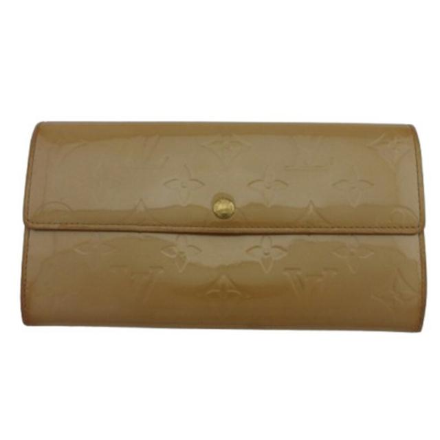 Louis Vuittonポルトフォイユサラ ルイヴィトン ヴェルニ長財布 ルイ