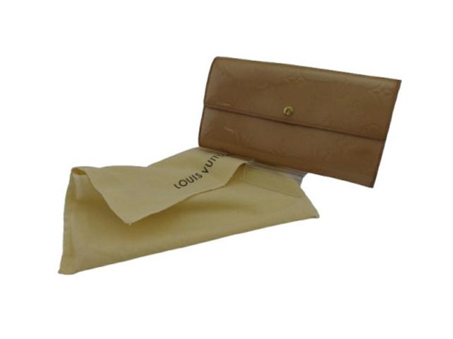 ルイ・ヴィトン LOUIS VUITTON 長財布ヴェルニ ポルトフォイユ・サラ