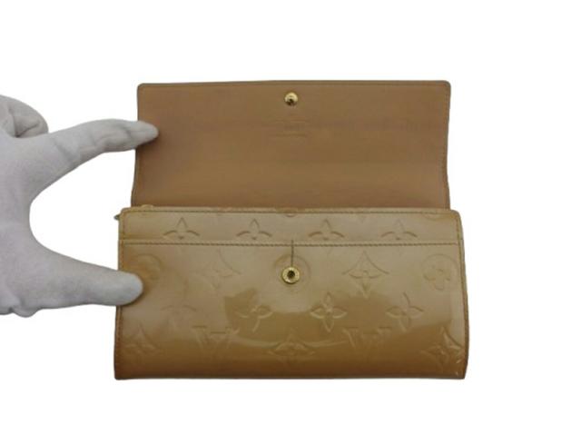 ルイ・ヴィトン LOUIS VUITTON 長財布ヴェルニ ポルトフォイユ・サラ