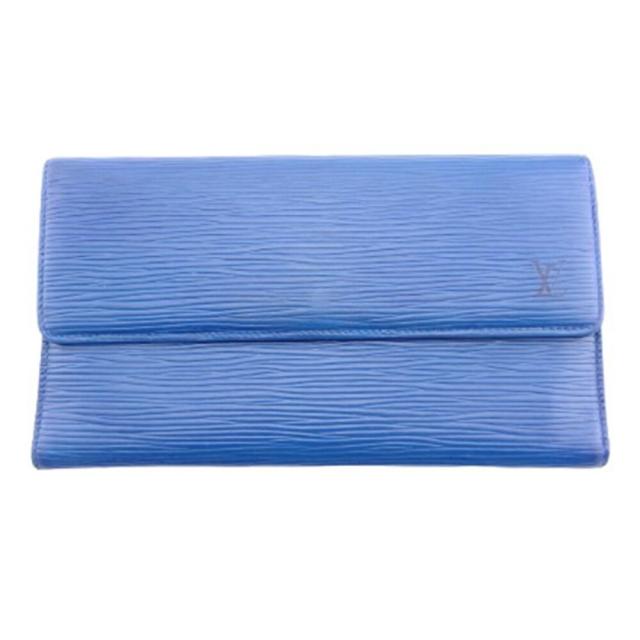 ルイヴィトン ポルトトレゾール インターナショナル エピ 黒 長財布 三つ折り