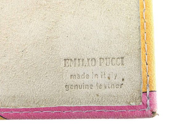 エミリオプッチ Emilio Pucci 手帳カバー 015（マルチカラー