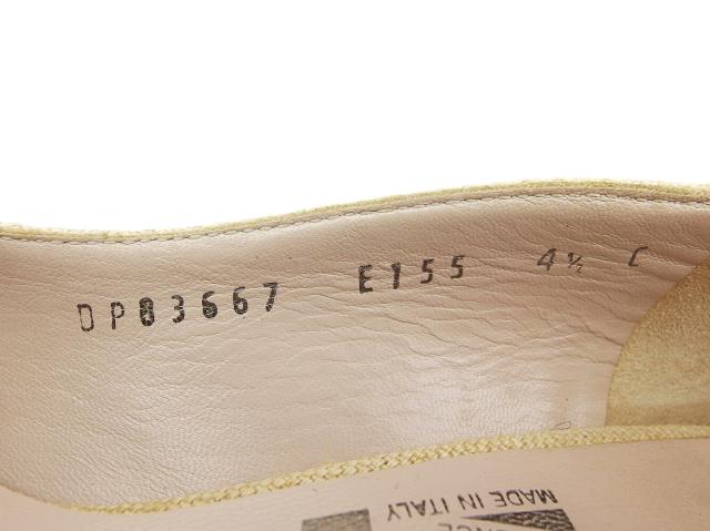 【ウィンターSALE★30%OFF】サルヴァトーレフェラガモ Salvatore Ferragamo パンプス ベージュ×シルバー レディース 中古