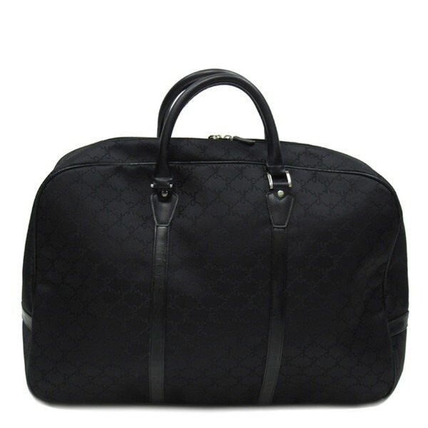 【X'masセール★30%OFF】ロベルタ・ディ・カメリーノ Roberta di Camerino ボストンバッグR柄 ブラック レディース 中古