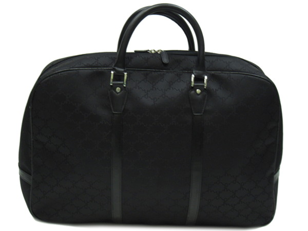 【30％OFF★週末タイムセール】ロベルタ・ディ・カメリーノ Roberta di Camerino ボストンバッグR柄 ブラック レディース 中古_1