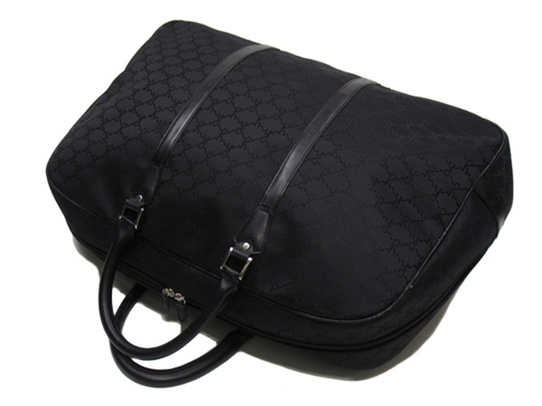 【30％OFF★週末タイムセール】ロベルタ・ディ・カメリーノ Roberta di Camerino ボストンバッグR柄 ブラック レディース 中古_2