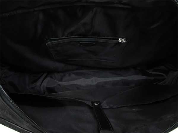 【30％OFF★週末タイムセール】ロベルタ・ディ・カメリーノ Roberta di Camerino ボストンバッグR柄 ブラック レディース 中古_6