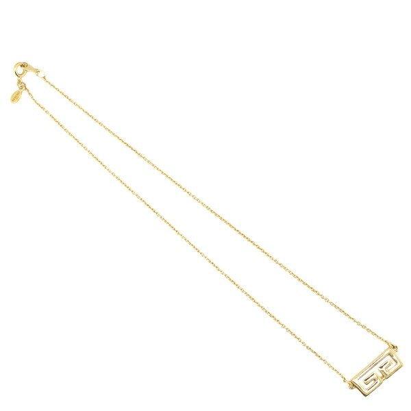 【週末タイムセール】ジバンシィ GIVENCHY ネックレスダブルGロゴ ゴールド レディース 中古