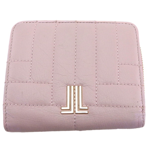 【BIGお買い物ラリー★30%OFFセール中】ランバンオンブルー LANVIN en Bleu 長財布 ベルシー サーモンピンク レディース 中古