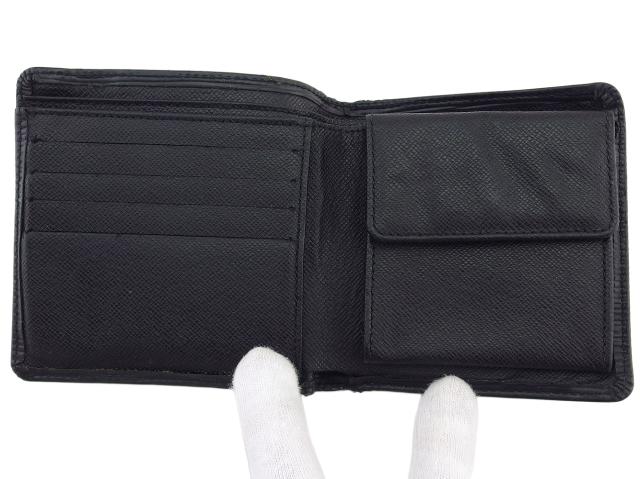 ルイヴィトン 折財布 エピ ノワール カルトクレディ 黒 ブラック 2187