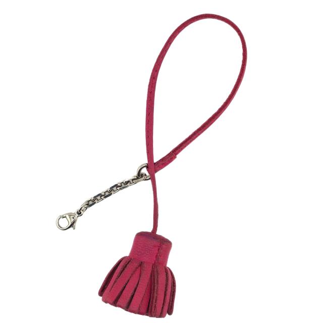 【30％OFF★週末タイムセール】エルメス HERMES チャームカルメンチータ ミニタッセル ローズアザレ ピンク レディース 中古