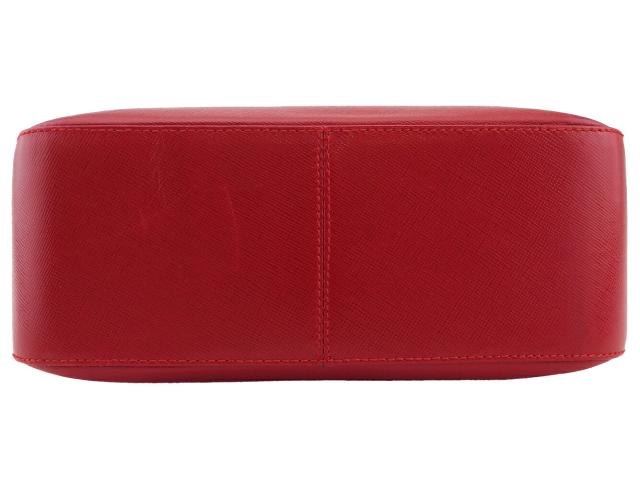 【GWタイムセール】サルヴァトーレフェラガモ Salvatore Ferragamo ハンドバッグ レッド×シルバー レディース 中古_2