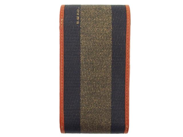 【GWタイムセール】フェンディ FENDI メガネケースペカン ブラウン×ブラック×ベージュ レディース 中古_1