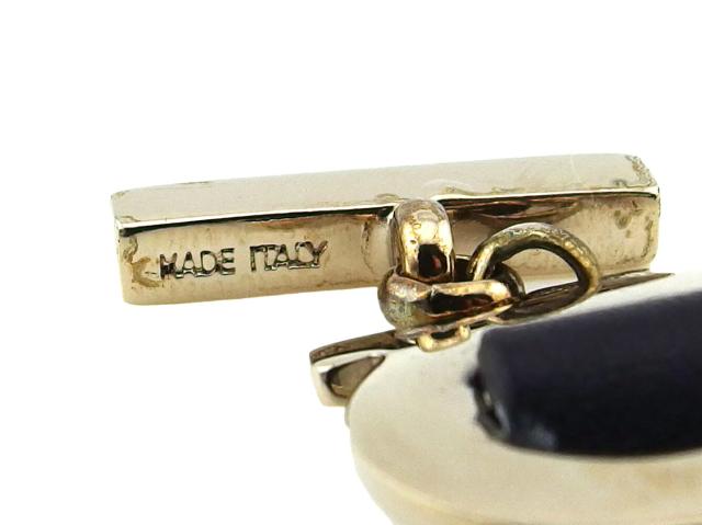 サルヴァトーレフェラガモ Salvatore Ferragamo バングルガンチーニ ゴールド ブラック レディース 中古_6