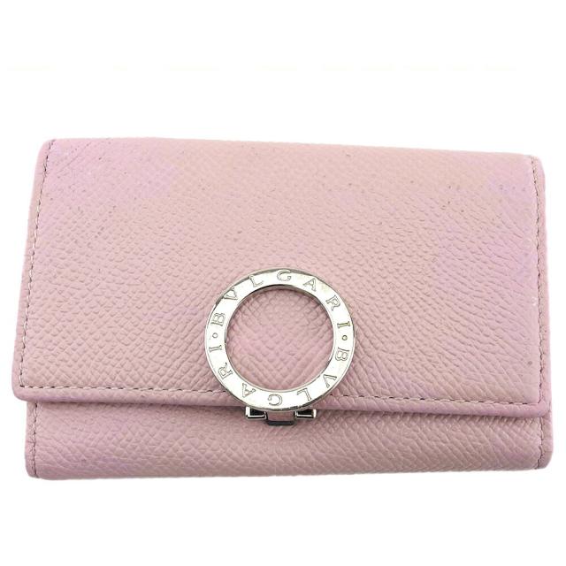 【BIGお買い物ラリー★30%OFFセール中】ブルガリ BVLGARI キーケース ブルガリブルガリ ピンク レディース 中古
