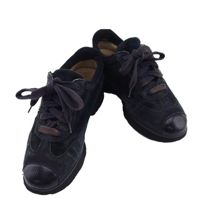 【BIGお買い物ラリー★30%OFFセール中】シャネル CHANEL スニーカーココマーク レディース 中古