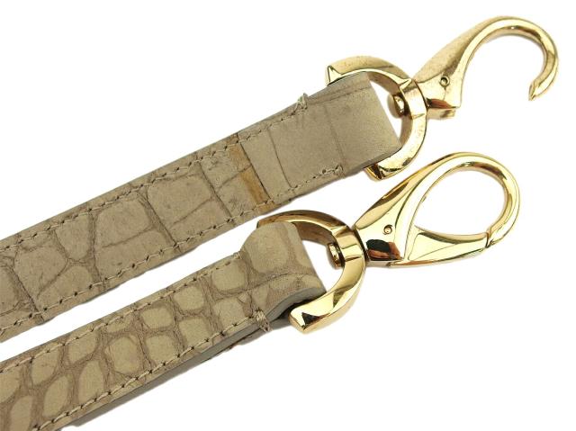 【GWタイムセール】ジョルジオアルマーニ GIORGIO ARMANI ハンドバッグGAマーク ブラウン ベージュ系 レディース 中古_7