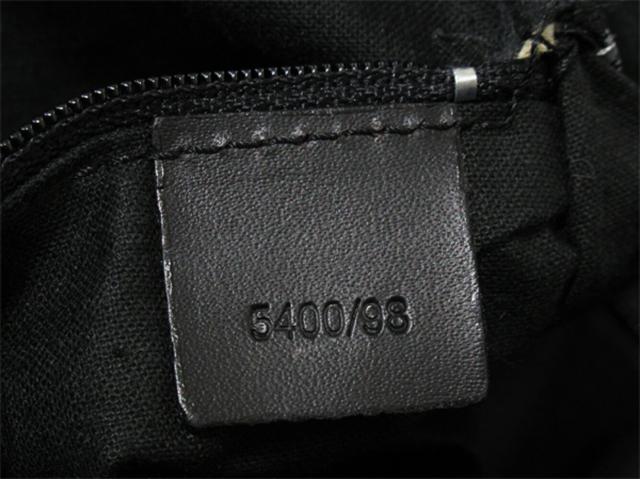 バリー BALLY トートバッグBマーク ポシェット付き ブラック ゴールド