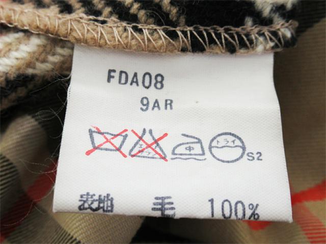 【週末セール★30％OFF】バーバリー BURBERRY トレンチコートステンカラー ♯9ARサイズ シングル ベージュ レディース 中古_8