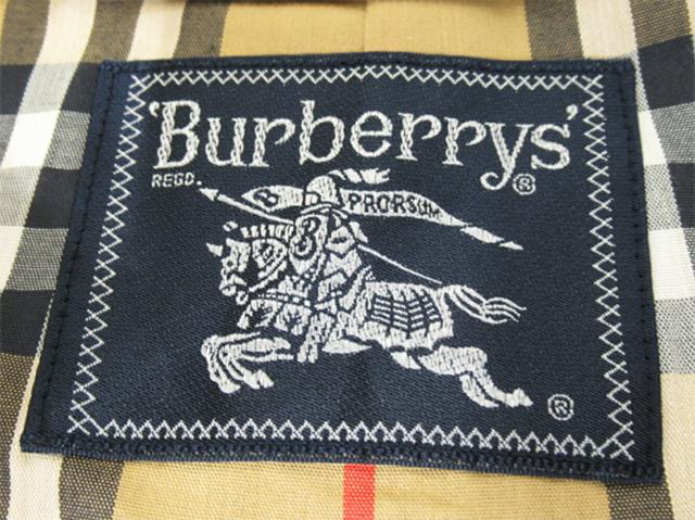バーバリー BURBERRY トレンチコートステンカラー ♯90 165 4サイズ