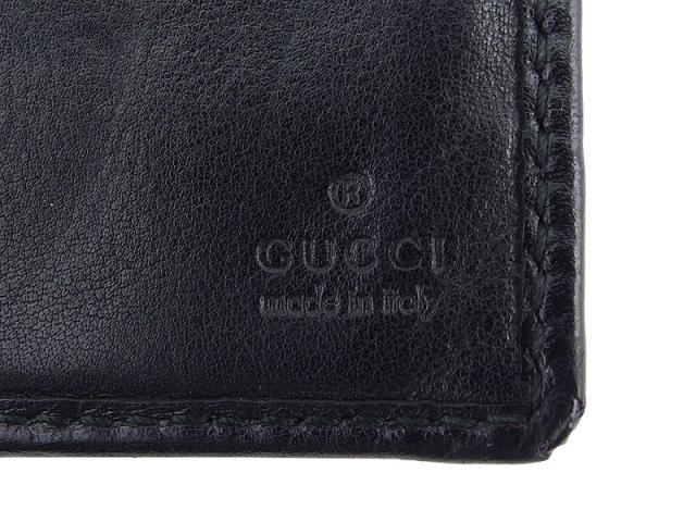グッチ GUCCI 長財布グッチシマ ロゴプレート ブラック レディース