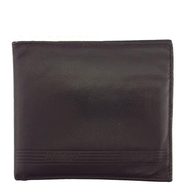 【X'masセール★30%OFF】バリー BALLY 二つ折り財布 レディース 中古
