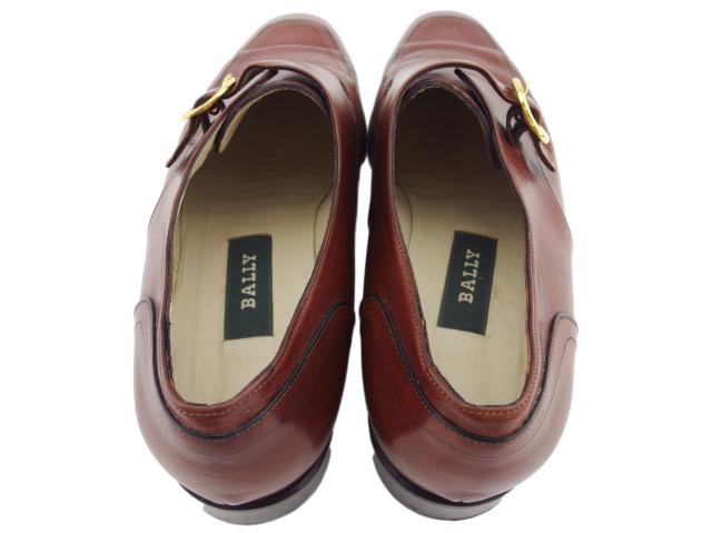 バリー BALLY ローファー ブラウン×ゴールド レディース 中古