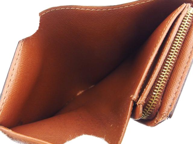 【30％OFF★週末タイムセール】ルイ・ヴィトン LOUIS VUITTON 長財布モノグラム ポルトモネビエトレゾール ブラウン ベージュ レディース 中古_7