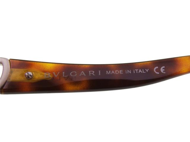 ブルガリ BVLGARI サングラスパレンテシ べっ甲柄フレーム ライン