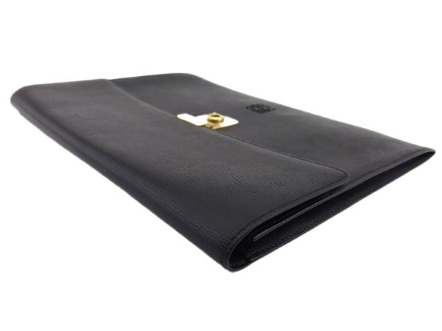 【30％OFF★週末タイムSALE】ロエベ LOEWE ビジネスバッグアナグラム ブラック レディース 中古_2