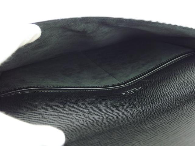 【30％OFF★週末タイムSALE】ロエベ LOEWE ビジネスバッグアナグラム ブラック レディース 中古_5