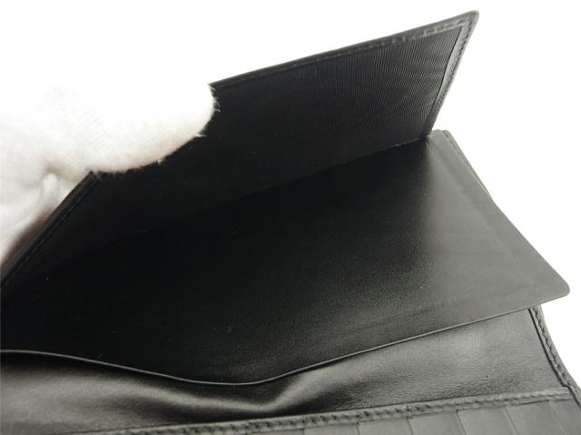 【GWタイムセール】グッチ GUCCI 札入れロゴ ブラック レディース 中古_5