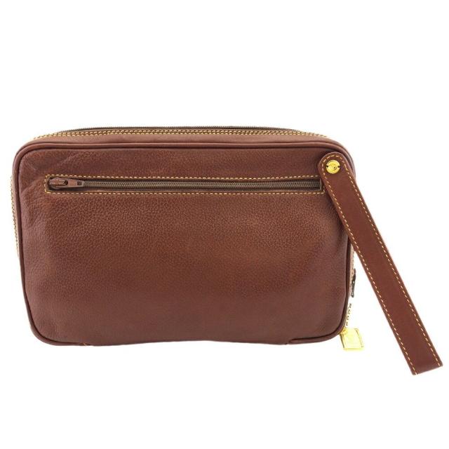 【BIGお買い物ラリー★30%OFFセール中】グッチ GUCCI クラッチバッグ オールドグッチ ブラウン レディース 中古