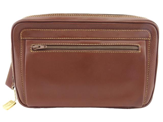 【30％OFF★週末タイムSALE】グッチ GUCCI クラッチバッグ オールドグッチ ブラウン レディース 中古_1