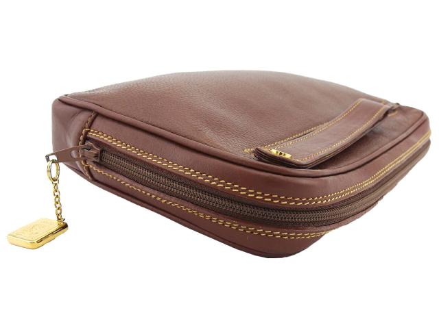 【30％OFF★週末タイムSALE】グッチ GUCCI クラッチバッグ オールドグッチ ブラウン レディース 中古_2