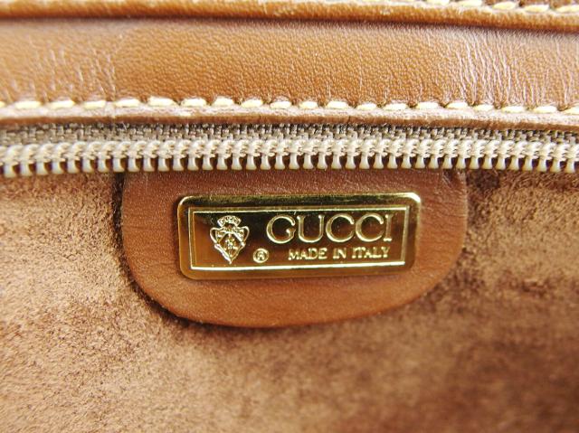 【30％OFF★週末タイムSALE】グッチ GUCCI クラッチバッグ オールドグッチ ブラウン レディース 中古_7