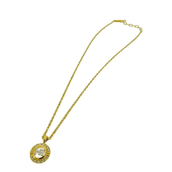 【30％OFF★週末タイムセール】ニナリッチ NINA RICCI ネックレス ラインストーン レディース 中古