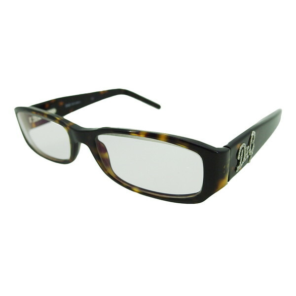 【BIGお買い物ラリー★30%OFFセール中】ドルチェアンドガッバーナ DOLCE&GABBANA メガネベッコウ柄 クリアブラウン レディース 中古