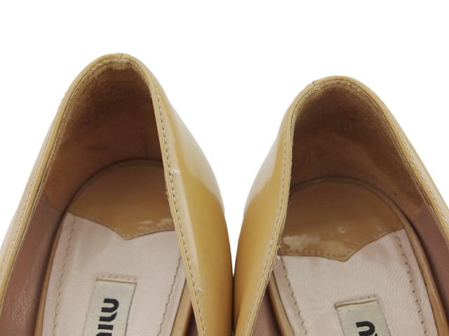 【30％OFF★土日ひと休み大売り出し】ミュウミュウ MIUMIU パンプス レディース 中古