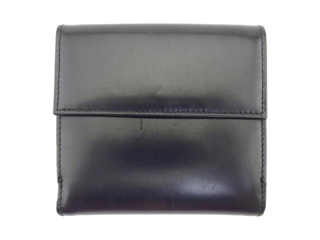 サルヴァトーレフェラガモ Salvatore Ferragamo 二つ折り財布 NERO レディース 中古_1