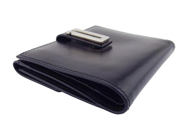 サルヴァトーレフェラガモ Salvatore Ferragamo 二つ折り財布 NERO レディース 中古_2