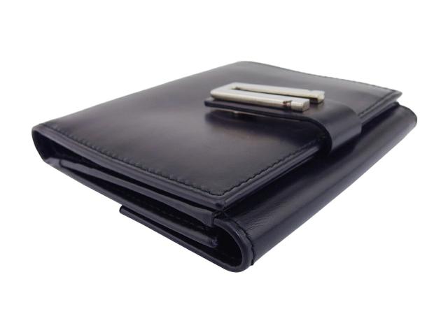 サルヴァトーレフェラガモ Salvatore Ferragamo 二つ折り財布 NERO レディース 中古_3