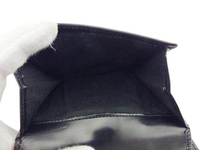 サルヴァトーレフェラガモ Salvatore Ferragamo 二つ折り財布 NERO レディース 中古_5
