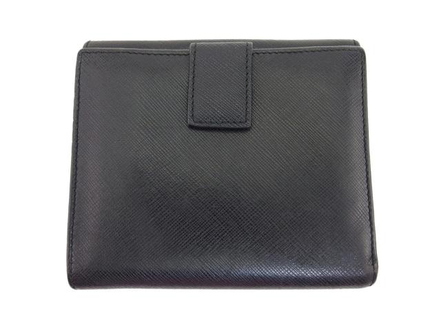 サルヴァトーレフェラガモ Salvatore Ferragamo 二つ折り財布 NERO レディース 中古_1