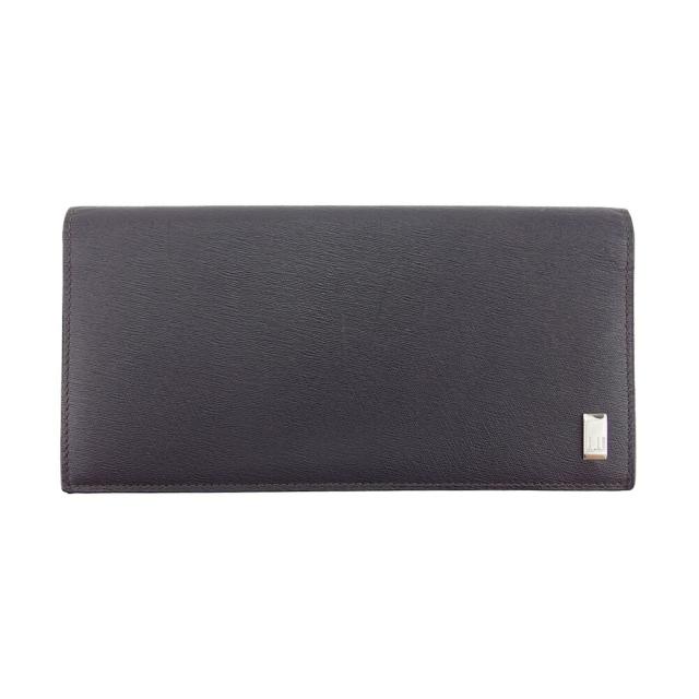 【X'masセール★30%OFF】ダンヒル Dunhill 札入れ サイドカー ダークブラウン レディース 中古