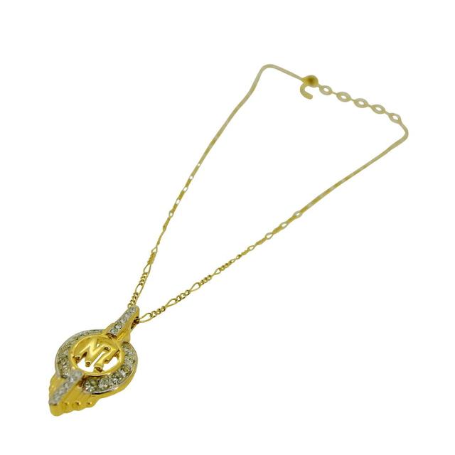 ニナリッチ NINA RICCI ネックレス ラインストーン レディース 中古
