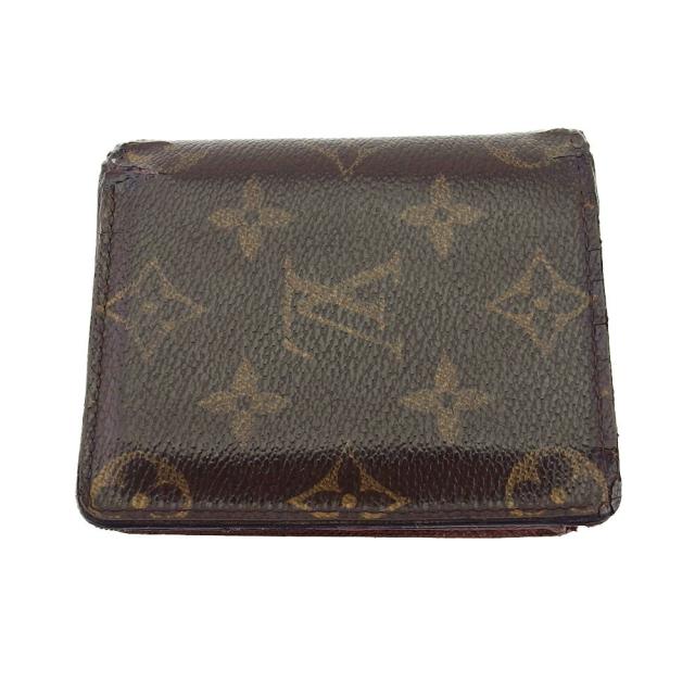 Louis Vuitton 二つ折り財布 ベージュ 中古・古着通販】LOUIS VUITTON