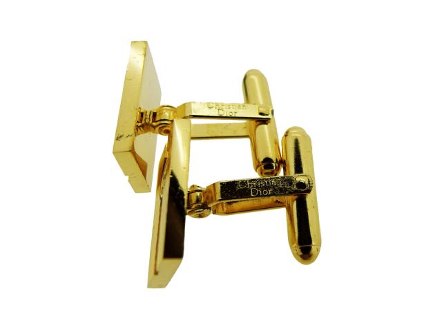 【月末タイムセール】クリスチャンディオール Christian Dior カフス ゴールド レディース 中古_6