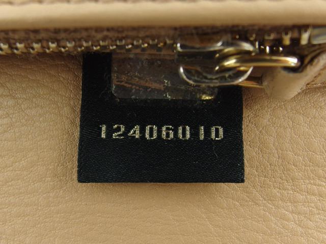 ブルガリ BVLGARI 長財布モネーテ ベージュ レディース 中古_9