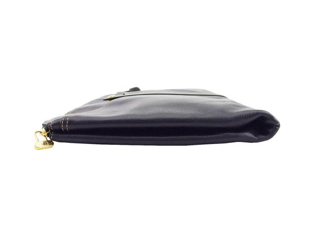 【30％OFF★土日ひと休み大売り出し】ダン吸血鬼 Dunhill クラッチペダル御徒面子 黒いこと ゴールド レディース 中古